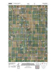 Dwight North Dakota Historical topographic map, 1:24000 scale, 7.5 X 7.5 Minute, Year 2011