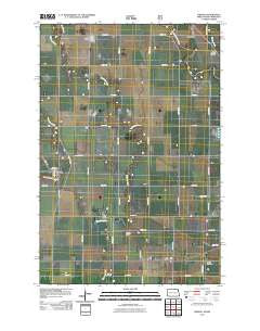 Dwight North Dakota Historical topographic map, 1:24000 scale, 7.5 X 7.5 Minute, Year 2011