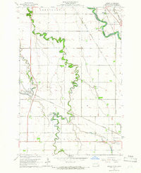Dwight North Dakota Historical topographic map, 1:24000 scale, 7.5 X 7.5 Minute, Year 1964