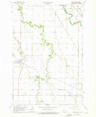Dwight North Dakota Historical topographic map, 1:24000 scale, 7.5 X 7.5 Minute, Year 1964