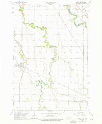 Dwight North Dakota Historical topographic map, 1:24000 scale, 7.5 X 7.5 Minute, Year 1964