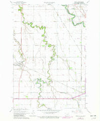 Dwight North Dakota Historical topographic map, 1:24000 scale, 7.5 X 7.5 Minute, Year 1964
