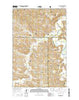 Eagle Draw North Dakota Current topographic map, 1:24000 scale, 7.5 X 7.5 Minute, Year 2014