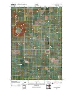 East Rainy Butte North Dakota Historical topographic map, 1:24000 scale, 7.5 X 7.5 Minute, Year 2011