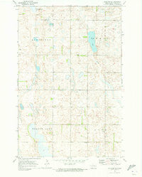 Eckelson SE North Dakota Historical topographic map, 1:24000 scale, 7.5 X 7.5 Minute, Year 1970