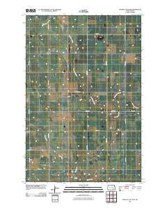 Edgeley Junction North Dakota Historical topographic map, 1:24000 scale, 7.5 X 7.5 Minute, Year 2011