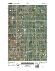 Edgeley SE North Dakota Historical topographic map, 1:24000 scale, 7.5 X 7.5 Minute, Year 2011