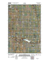 Edinburg North Dakota Historical topographic map, 1:24000 scale, 7.5 X 7.5 Minute, Year 2011