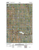 Edinburg North Dakota Historical topographic map, 1:24000 scale, 7.5 X 7.5 Minute, Year 2011
