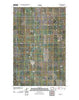 Edmore North Dakota Historical topographic map, 1:24000 scale, 7.5 X 7.5 Minute, Year 2011