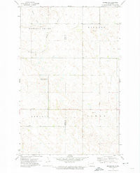 Edmore NE North Dakota Historical topographic map, 1:24000 scale, 7.5 X 7.5 Minute, Year 1972