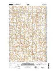 Edmore NE North Dakota Current topographic map, 1:24000 scale, 7.5 X 7.5 Minute, Year 2014