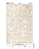 Egeland SE North Dakota Current topographic map, 1:24000 scale, 7.5 X 7.5 Minute, Year 2014