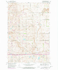 Eldridge NW North Dakota Historical topographic map, 1:24000 scale, 7.5 X 7.5 Minute, Year 1951