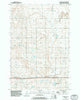 Eldridge NW North Dakota Historical topographic map, 1:24000 scale, 7.5 X 7.5 Minute, Year 1990