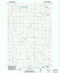 Eldridge SW North Dakota Historical topographic map, 1:24000 scale, 7.5 X 7.5 Minute, Year 1991