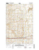 Eldridge NW North Dakota Current topographic map, 1:24000 scale, 7.5 X 7.5 Minute, Year 2014