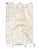 Eldridge SW North Dakota Current topographic map, 1:24000 scale, 7.5 X 7.5 Minute, Year 2014