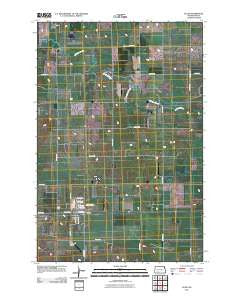 Elgin North Dakota Historical topographic map, 1:24000 scale, 7.5 X 7.5 Minute, Year 2011