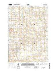 Elgin North Dakota Current topographic map, 1:24000 scale, 7.5 X 7.5 Minute, Year 2014