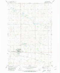 Elgin North Dakota Historical topographic map, 1:24000 scale, 7.5 X 7.5 Minute, Year 1980