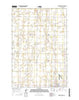 Ellendale North North Dakota Current topographic map, 1:24000 scale, 7.5 X 7.5 Minute, Year 2014