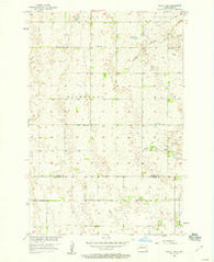 Elliott SE North Dakota Historical topographic map, 1:24000 scale, 7.5 X 7.5 Minute, Year 1957