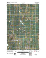 Embden North Dakota Historical topographic map, 1:24000 scale, 7.5 X 7.5 Minute, Year 2011