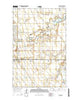 Emerado North Dakota Current topographic map, 1:24000 scale, 7.5 X 7.5 Minute, Year 2014