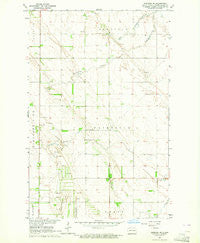 Emerado SE North Dakota Historical topographic map, 1:24000 scale, 7.5 X 7.5 Minute, Year 1963