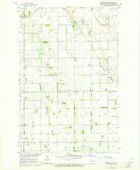 Emerado SW North Dakota Historical topographic map, 1:24000 scale, 7.5 X 7.5 Minute, Year 1963
