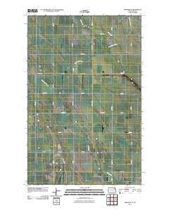 Emerado SE North Dakota Historical topographic map, 1:24000 scale, 7.5 X 7.5 Minute, Year 2011