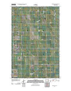 Emerado SW North Dakota Historical topographic map, 1:24000 scale, 7.5 X 7.5 Minute, Year 2011