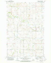 Emerson North Dakota Historical topographic map, 1:24000 scale, 7.5 X 7.5 Minute, Year 1973