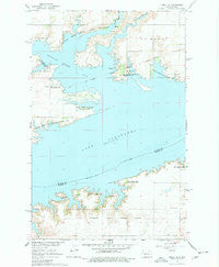 Emmet SE North Dakota Historical topographic map, 1:24000 scale, 7.5 X 7.5 Minute, Year 1967