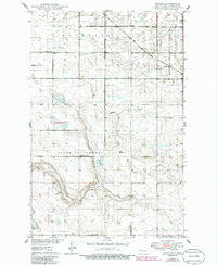Emrick North Dakota Historical topographic map, 1:24000 scale, 7.5 X 7.5 Minute, Year 1949