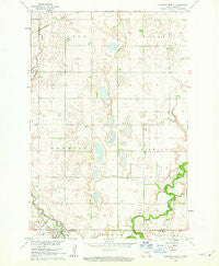 Enderlin North North Dakota Historical topographic map, 1:24000 scale, 7.5 X 7.5 Minute, Year 1961