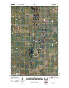 Enderlin North North Dakota Historical topographic map, 1:24000 scale, 7.5 X 7.5 Minute, Year 2011