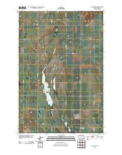 Englevale North Dakota Historical topographic map, 1:24000 scale, 7.5 X 7.5 Minute, Year 2011