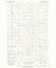 Enterprise School North Dakota Historical topographic map, 1:24000 scale, 7.5 X 7.5 Minute, Year 1973
