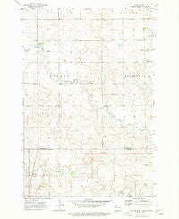 Enterprise School North Dakota Historical topographic map, 1:24000 scale, 7.5 X 7.5 Minute, Year 1973