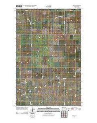 Epping North Dakota Historical topographic map, 1:24000 scale, 7.5 X 7.5 Minute, Year 2011