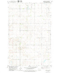 Epping NE North Dakota Historical topographic map, 1:24000 scale, 7.5 X 7.5 Minute, Year 1978