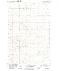 Epping NE North Dakota Historical topographic map, 1:24000 scale, 7.5 X 7.5 Minute, Year 1978