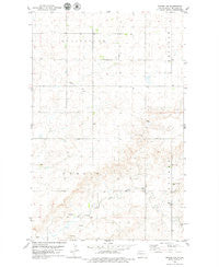 Epping NW North Dakota Historical topographic map, 1:24000 scale, 7.5 X 7.5 Minute, Year 1978