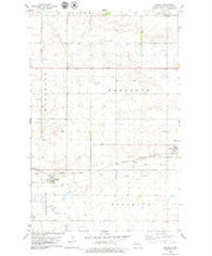 Epping North Dakota Historical topographic map, 1:24000 scale, 7.5 X 7.5 Minute, Year 1978