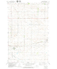 Epping North Dakota Historical topographic map, 1:24000 scale, 7.5 X 7.5 Minute, Year 1978