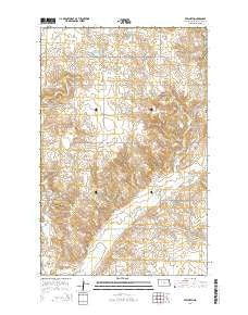 Epworth North Dakota Current topographic map, 1:24000 scale, 7.5 X 7.5 Minute, Year 2014