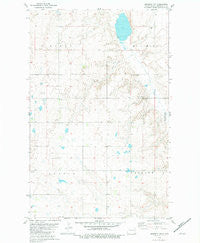Epworth NW North Dakota Historical topographic map, 1:24000 scale, 7.5 X 7.5 Minute, Year 1981