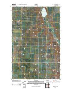 Epworth NW North Dakota Historical topographic map, 1:24000 scale, 7.5 X 7.5 Minute, Year 2011